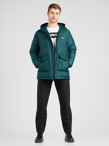 LEVI'S ® Зимняя куртка 'Telegraph Mid Jacket 2.0' в Зеленый