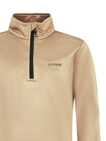 PROTEST Sportsweatshirt 'PRTAlecia JR' in Braun