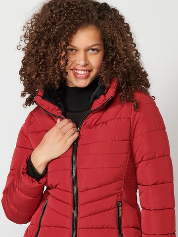 KOROSHI Winter Jacket in Red