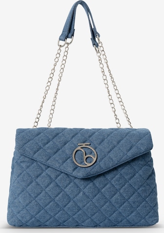NOBO Handtasche 'OLYMPIA' in Blau: Vorderseite