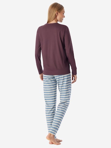 SCHIESSER Schlafanzug ' Casual Essentials ' in Blau