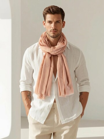 alberto cabale Scarf 'Everydays' in Beige: front