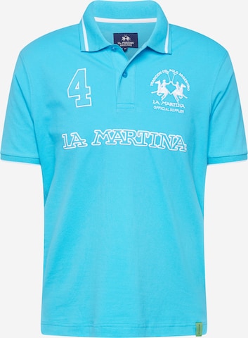 La Martina Shirt in Blue: front