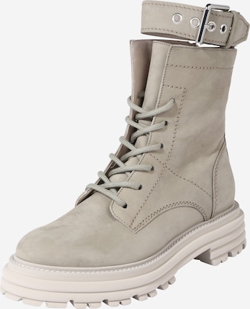 Kennel & Schmenger - Botas con cordones 'MASTER' en beige: frente