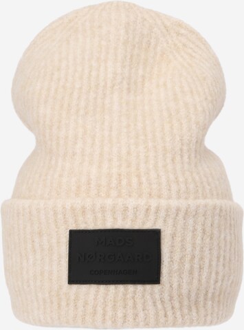 MADS NORGAARD COPENHAGEN Beanie 'Anju' in Beige