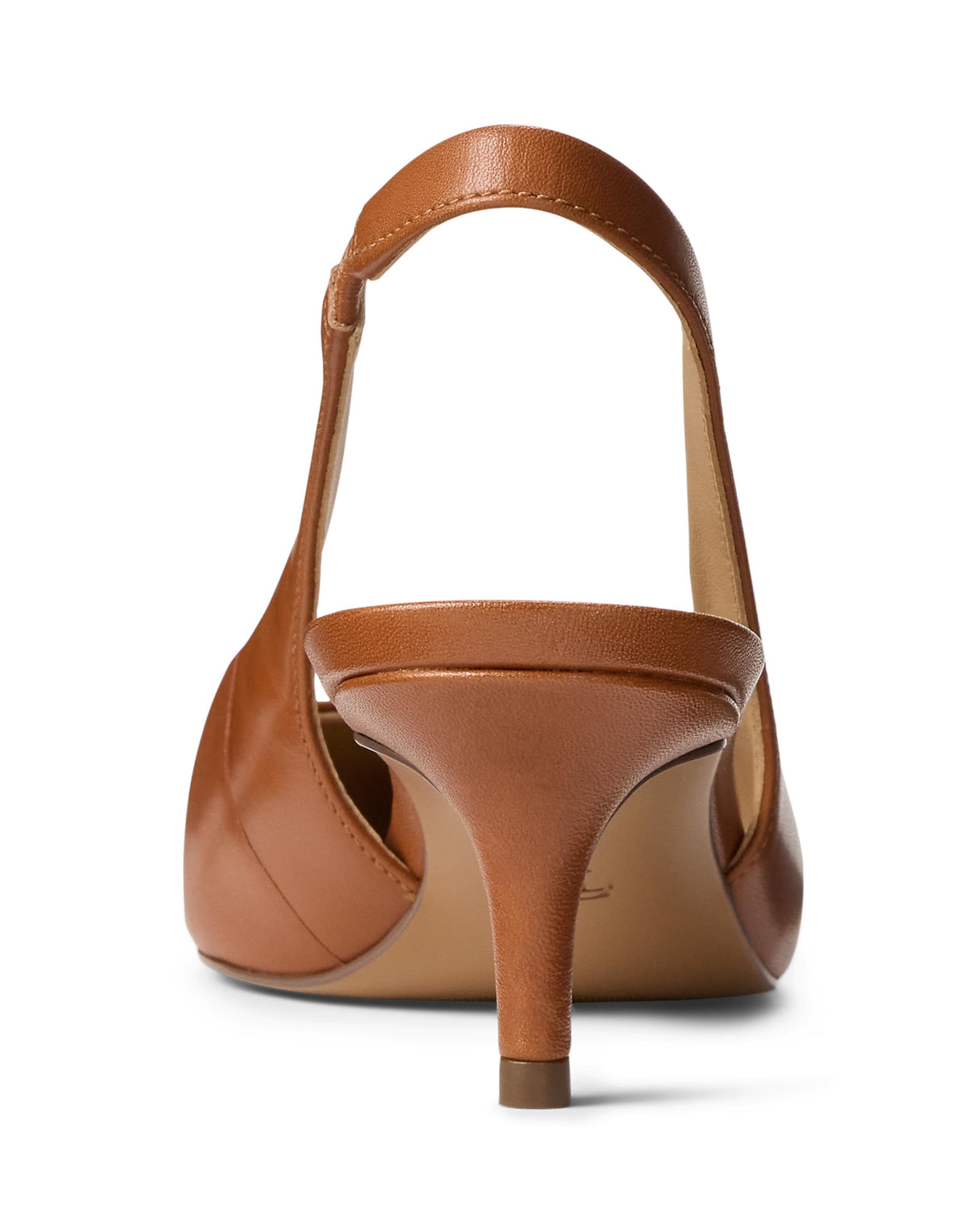 Lauren Ralph Lauren Лодочки с открытой пяткой 'LOLAH' в Коричневый