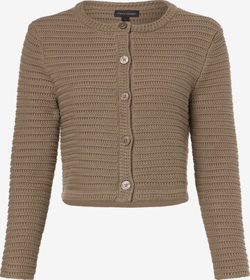 Franco Callegari Knit Cardigan in Brown: front