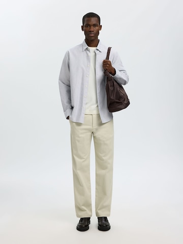 SELECTED Regular Fit Hemd 'SLHRick' in Weiß