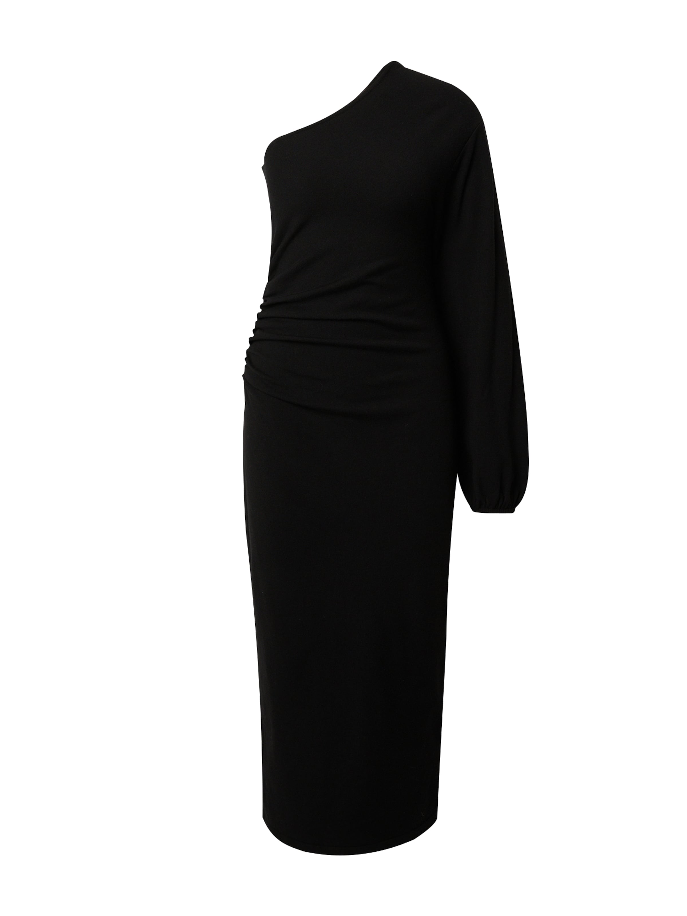 EDITED - Vestido de malha 'Phoebe' em preto: frente