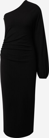 EDITED - Vestido de punto 'Phoebe' en negro: frente