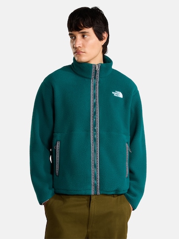 Giacca di pile 'Fleeski' di THE NORTH FACE in verde: frontale
