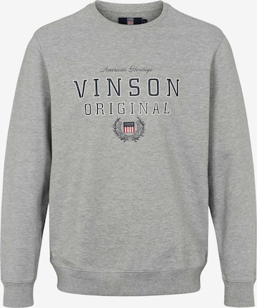 VINSON - Jersey 'Randy' en gris: frente