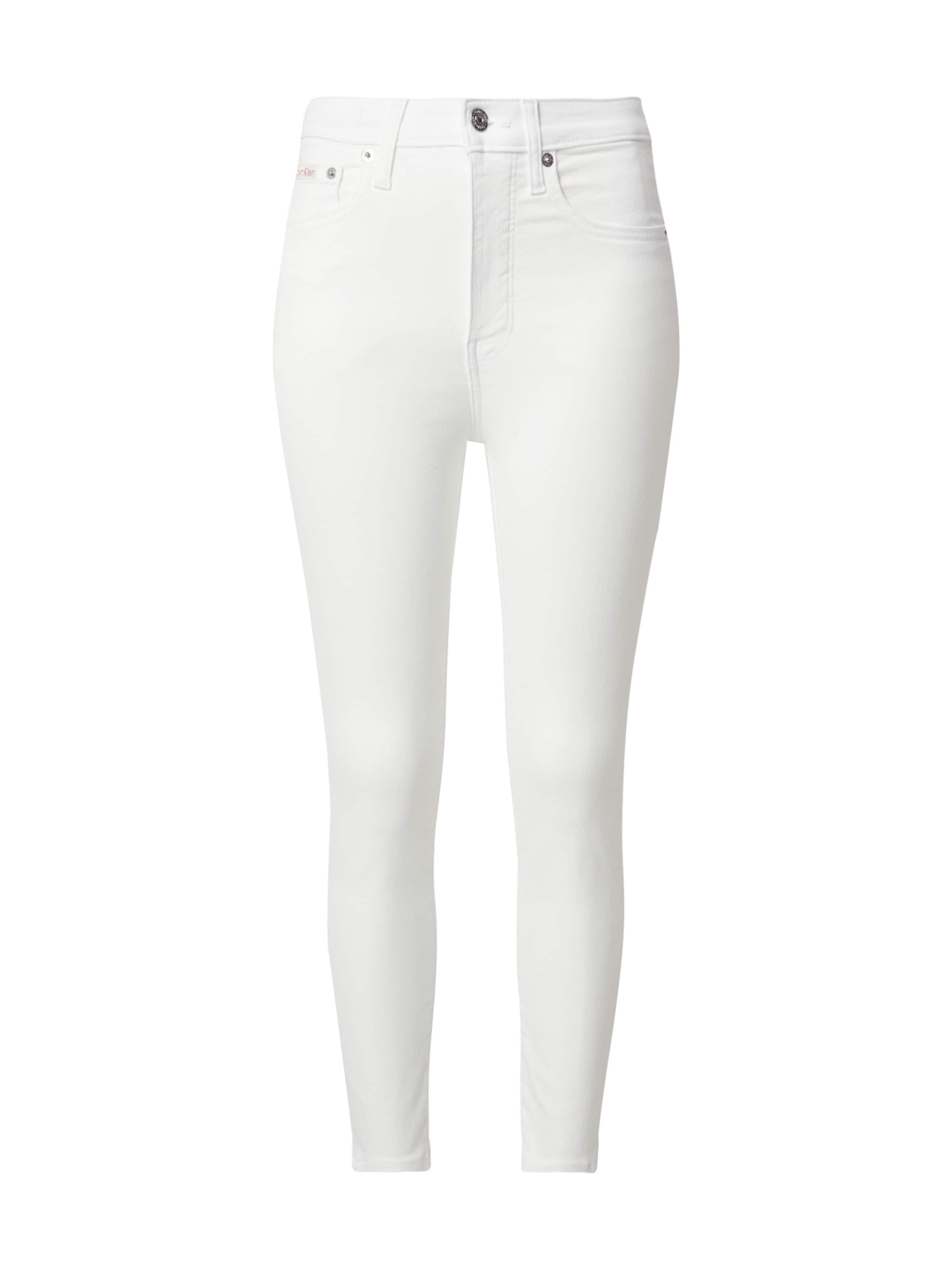 Skinny Jeans di Calvin Klein Jeans in bianco: frontale