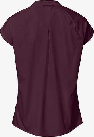 VAUDE Multifunctionele blouse 'W Yaras SL ST II' in Lila