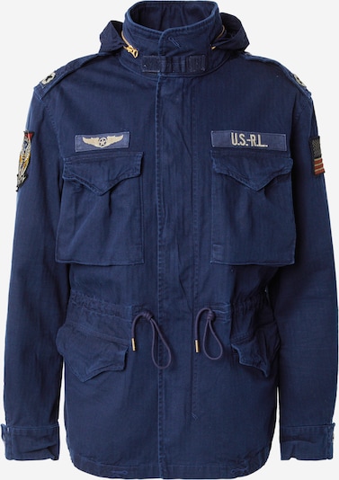 Polo Ralph Lauren Välikausitakki värissä beige / laivastonsininen / punainen, Tuotenäkymä