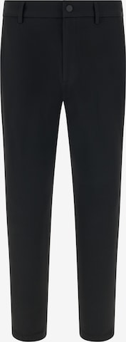 Regular Pantalon chino 'Performance' Boggi Milano en noir : devant