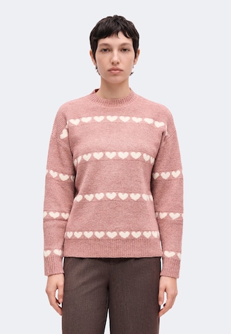 ABOUT YOU Sweater 'Marcella' in Pink: front