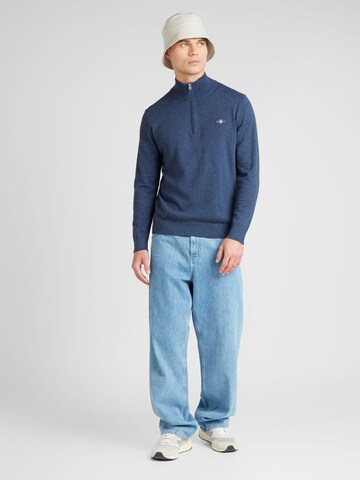 Pulover 'Classic' de la GANT pe albastru