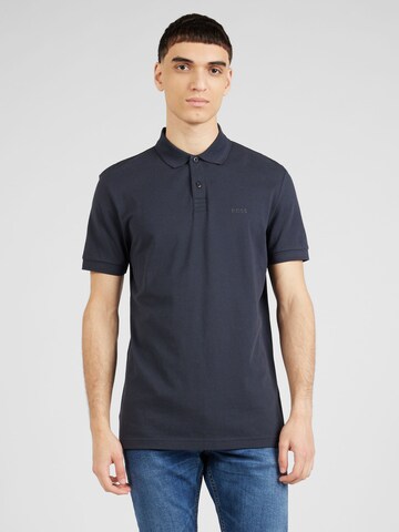 BOSS Shirt 'Pio1' in Blauw: voorkant