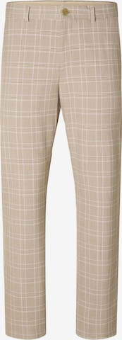 SELECTED HOMME Broek in Beige: voorkant