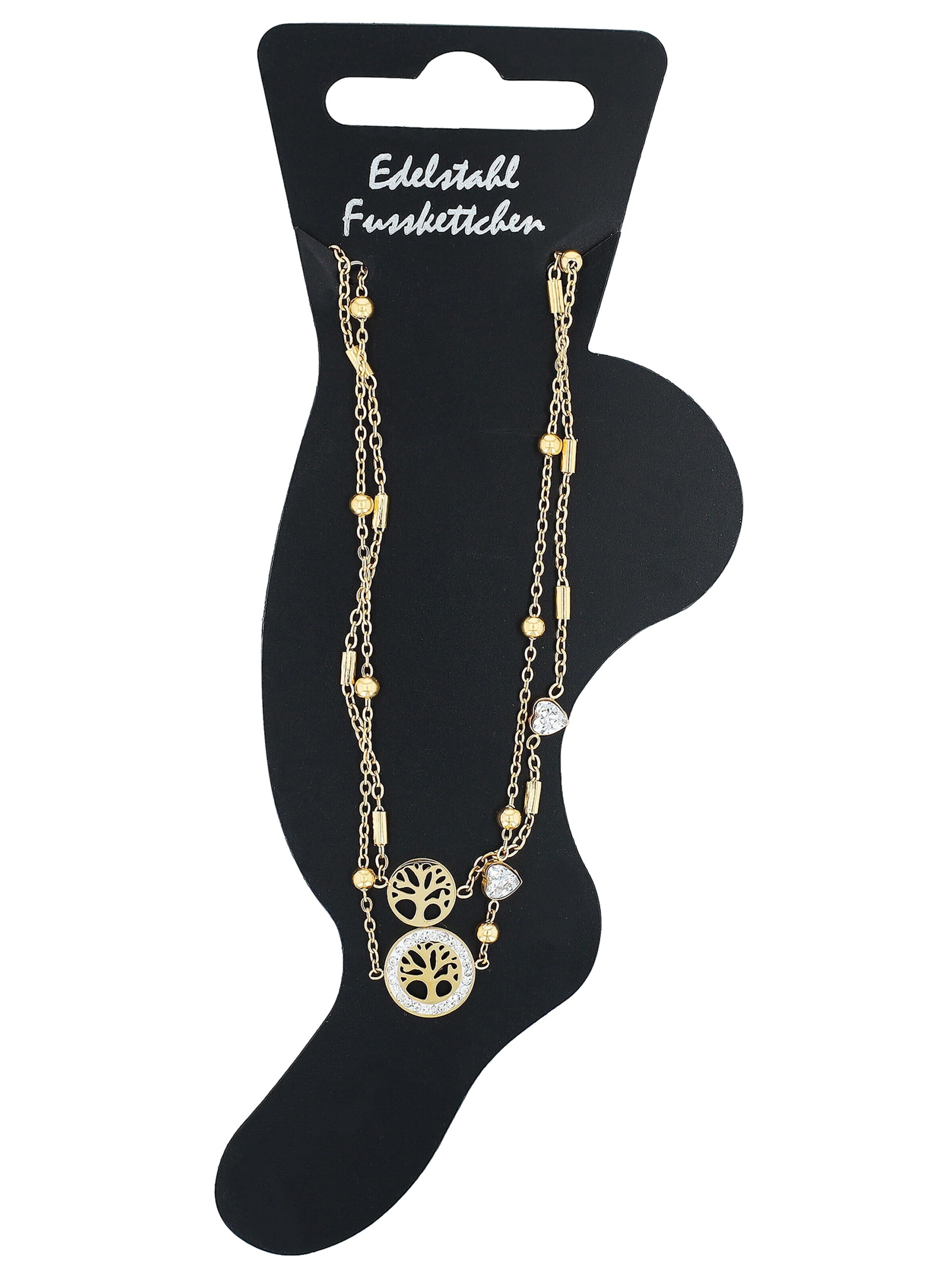 Akzent Foot Jewelry 'Danika, langlebig' in Gold: front