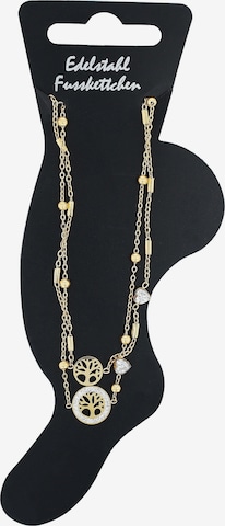 Akzent Foot Jewelry 'Danika, langlebig' in Gold: front