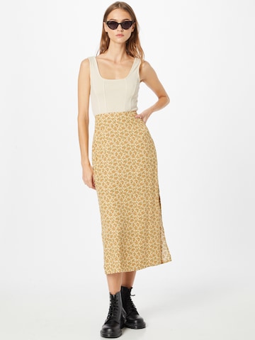 Motel Skirt 'Tindra' in Yellow