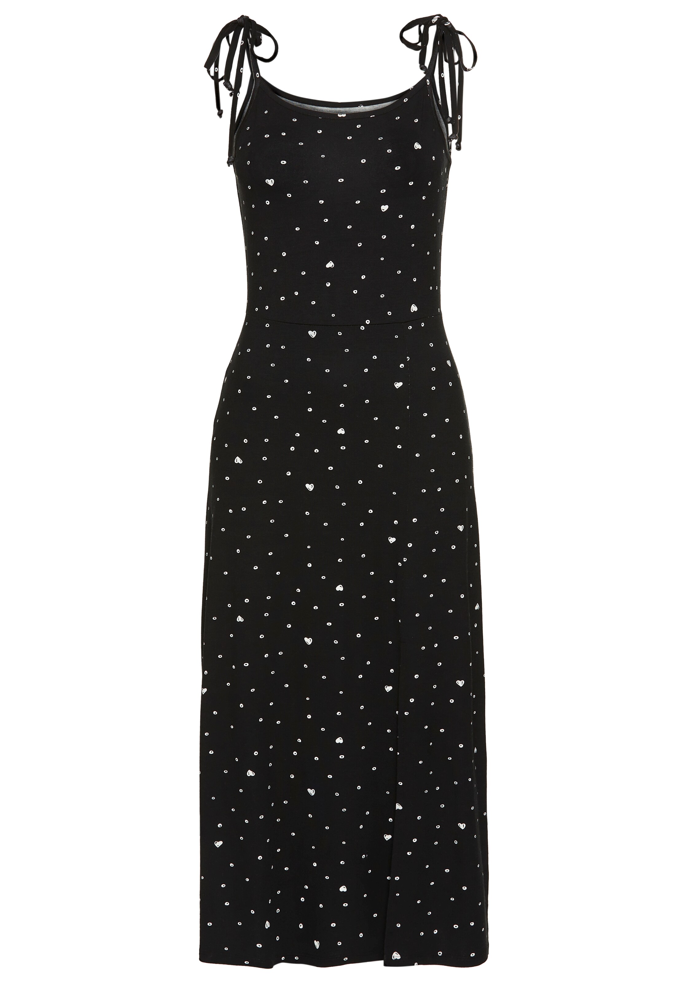 KangaROOS Evening Dress in Black: front