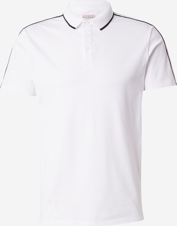 balta GUESS Marškinėliai 'QUATTRO': priekis