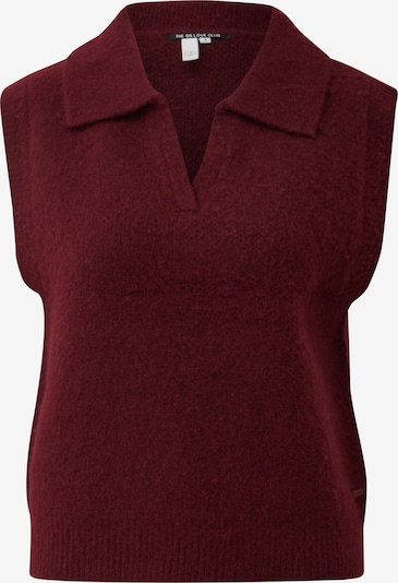 QS Pullover in bordeaux, Produktansicht