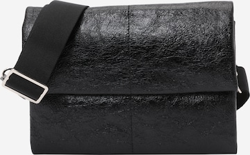 Seidenfelt Manufaktur Crossbody bag 'VEJEN' in Black: front