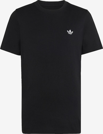 ADIDAS ORIGINALS - Camiseta en negro: frente