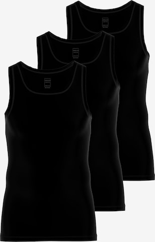 Ammann Unterhemd 'Close to you' in Schwarz: Vorderseite