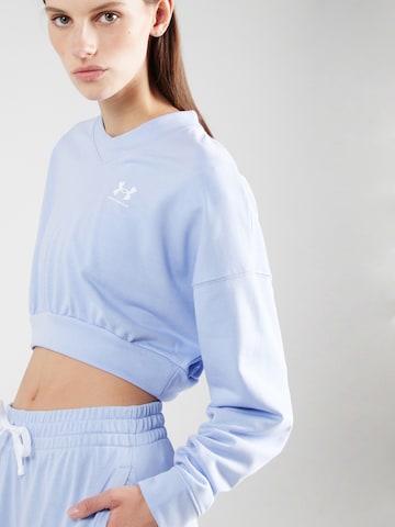 UNDER ARMOUR Funktionsbluse 'Rival' i lilla