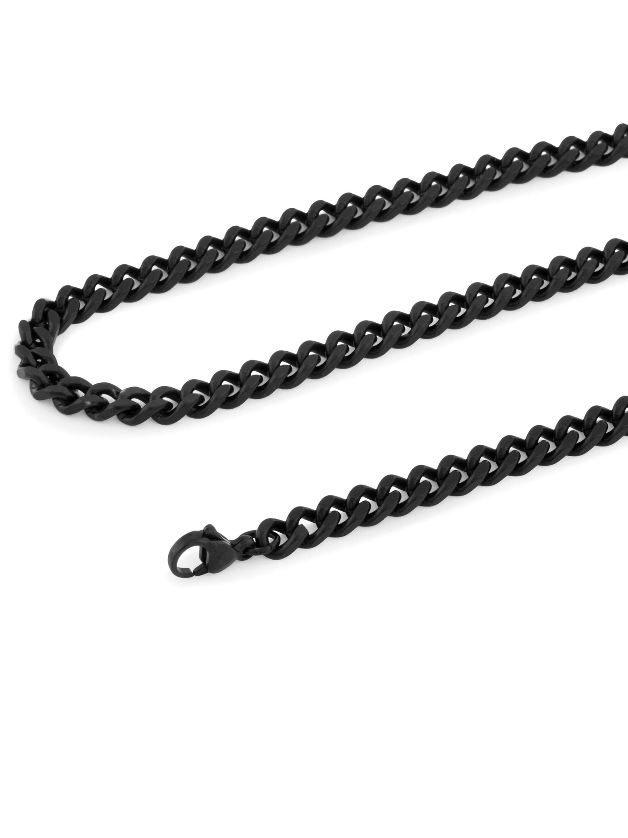 Akitsune Necklace 'Fibra' in Black