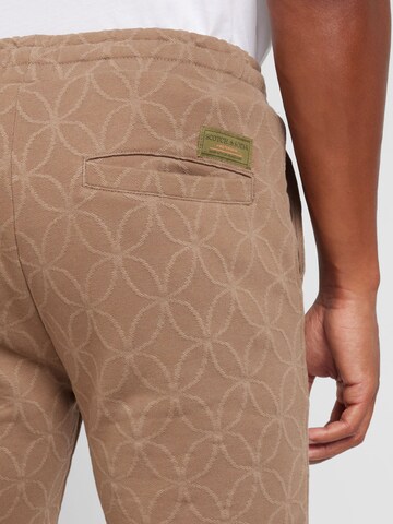 SCOTCH & SODA Regular Shorts in Braun