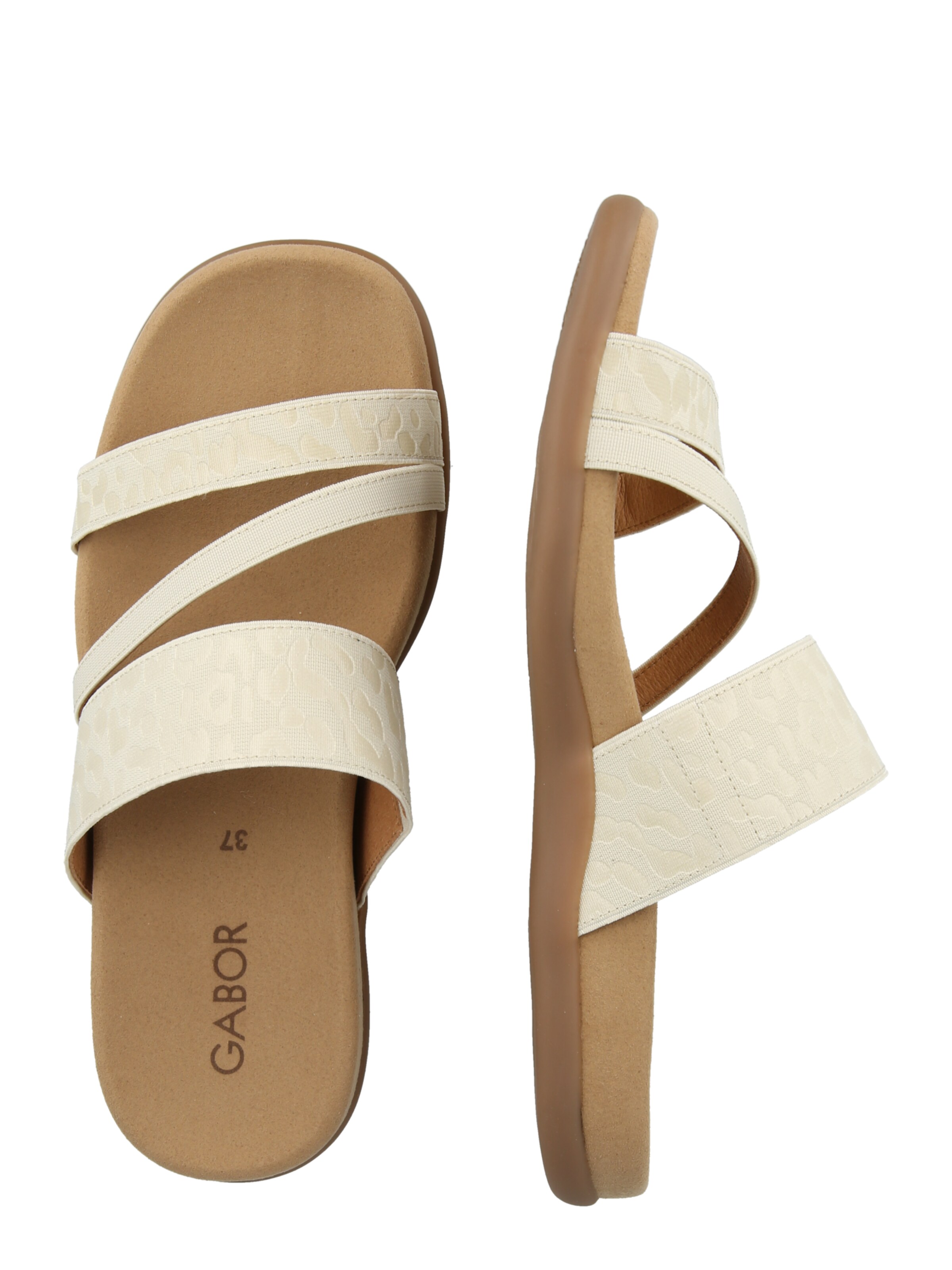 GABOR Pantoletter i beige