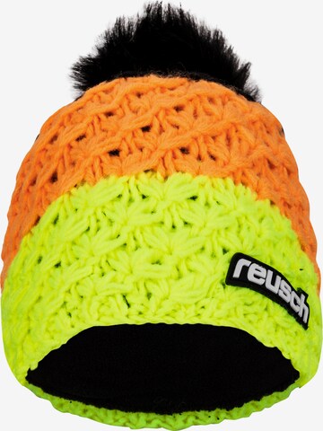 REUSCH Beanie 'Aiden' in Yellow: front