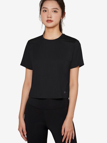 T-shirt fonctionnel Yvette Sports en noir : devant