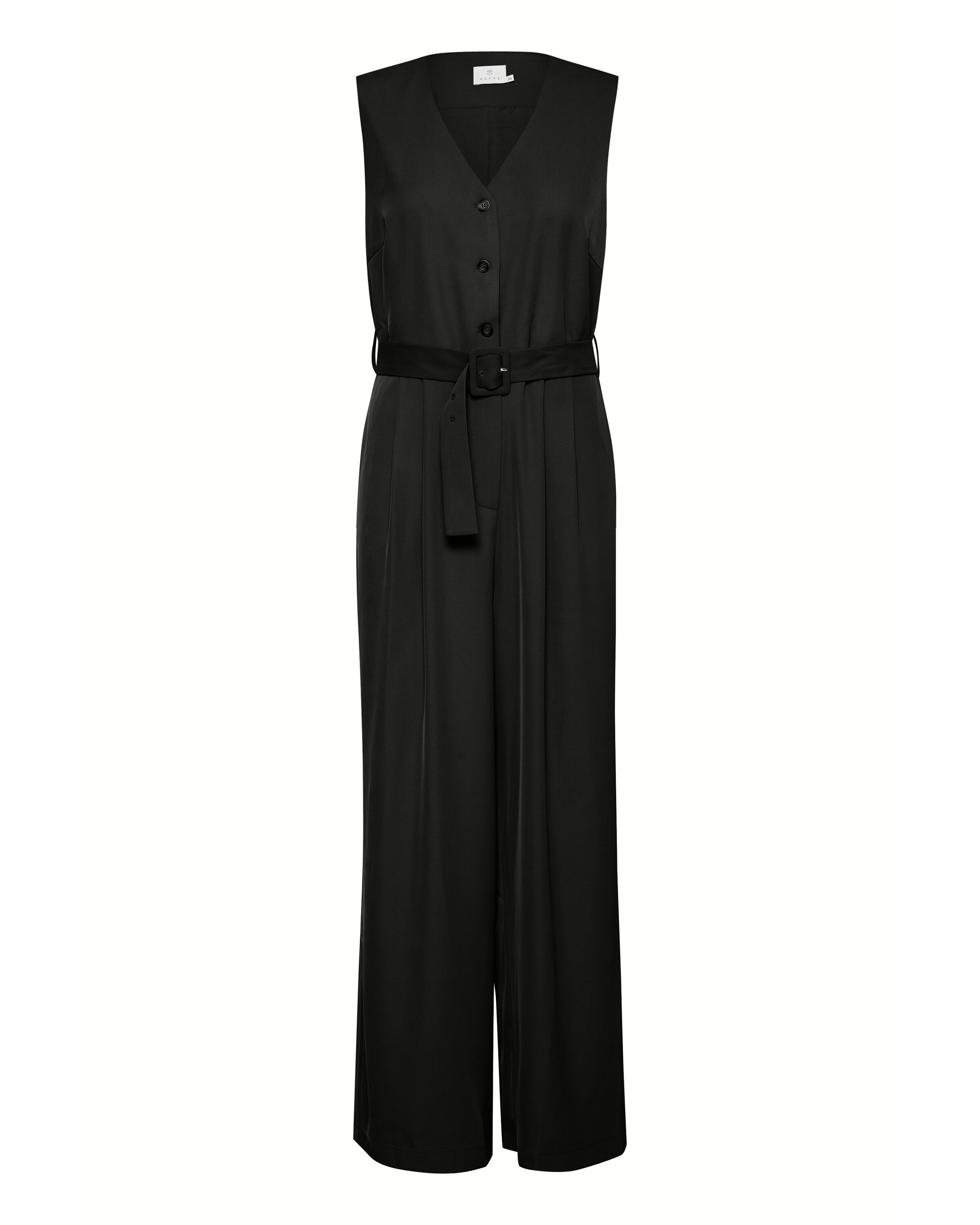 Kaffe Jumpsuit 'Jenna' in Black: front