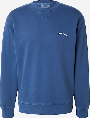 Sweat-shirt 'JOHN' Pepe Jeans en bleu : devant