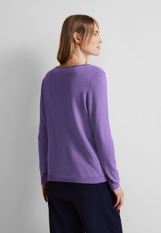 STREET ONE Pullover in Lila