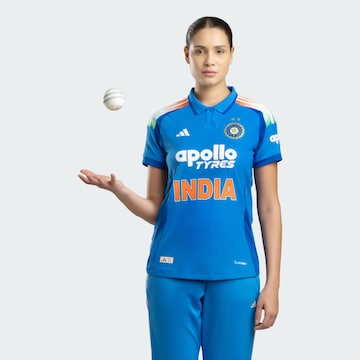 Maillot 'Indien Cricket Odi' ADIDAS PERFORMANCE en bleu : devant