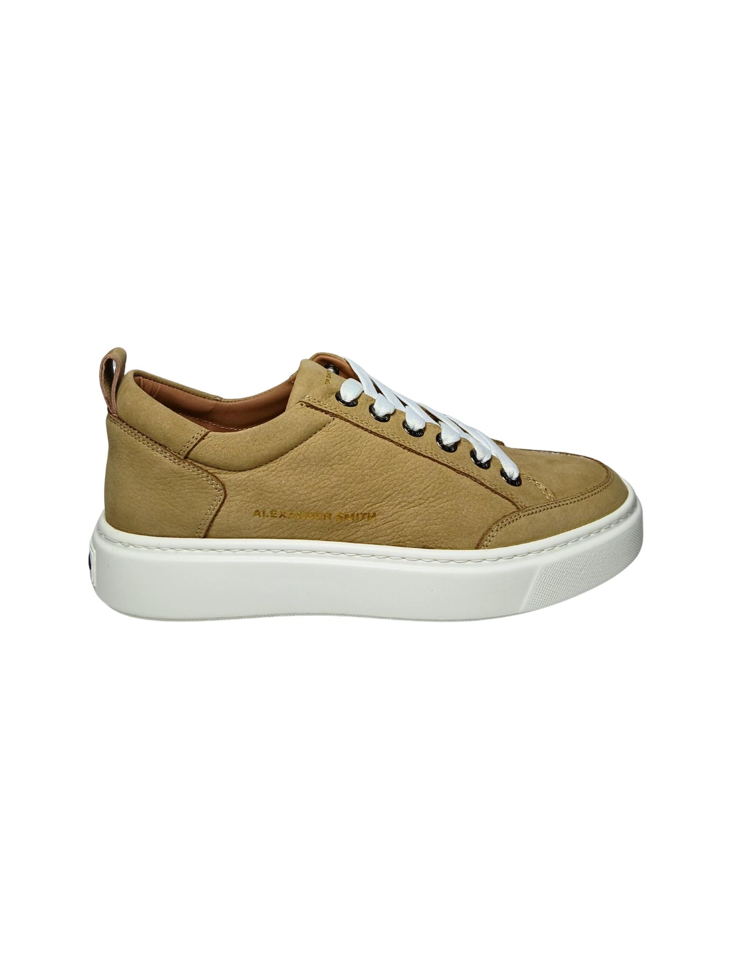 Baskets basses Alexander Smith en beige