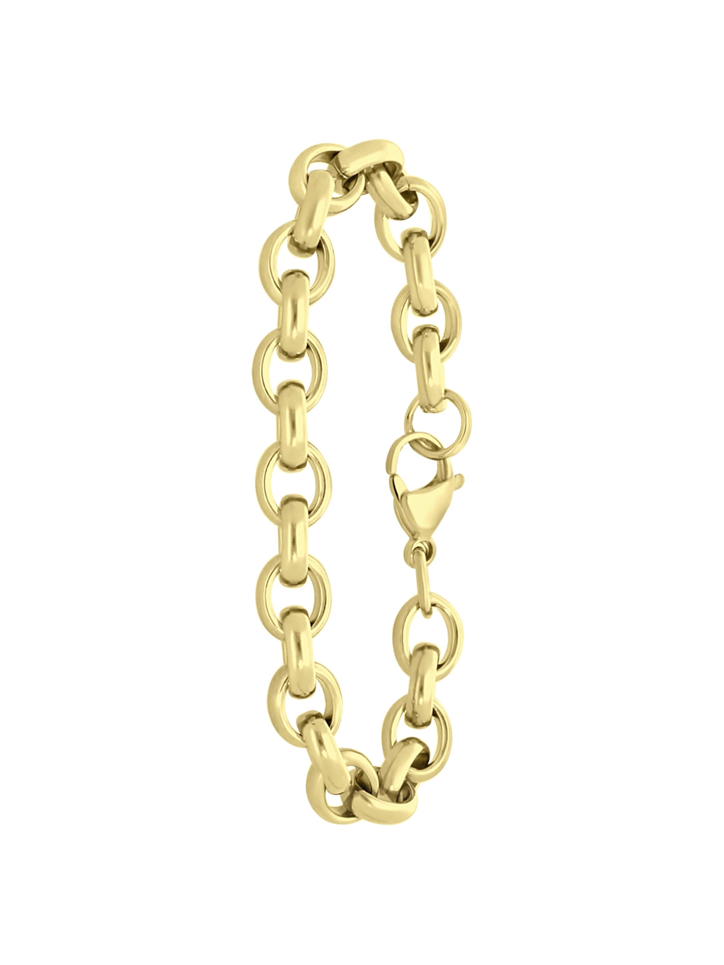 Lucardi Bracelet in Gold: front