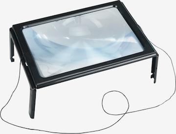 Wenko LED Leselupe in Schwarz: Vorderseite