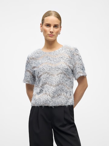 OBJECT Shirt 'DANA' in Grijs: voorkant