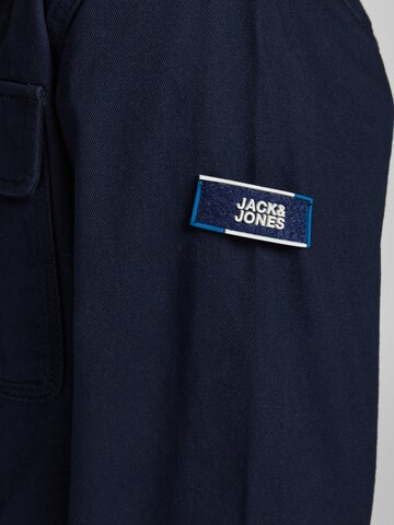 Jack & Jones Junior Regular fit Button Up Shirt 'Ben' in Blue
