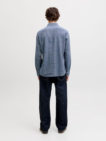 JACK & JONES Comfort fit Overhemd in Blauw