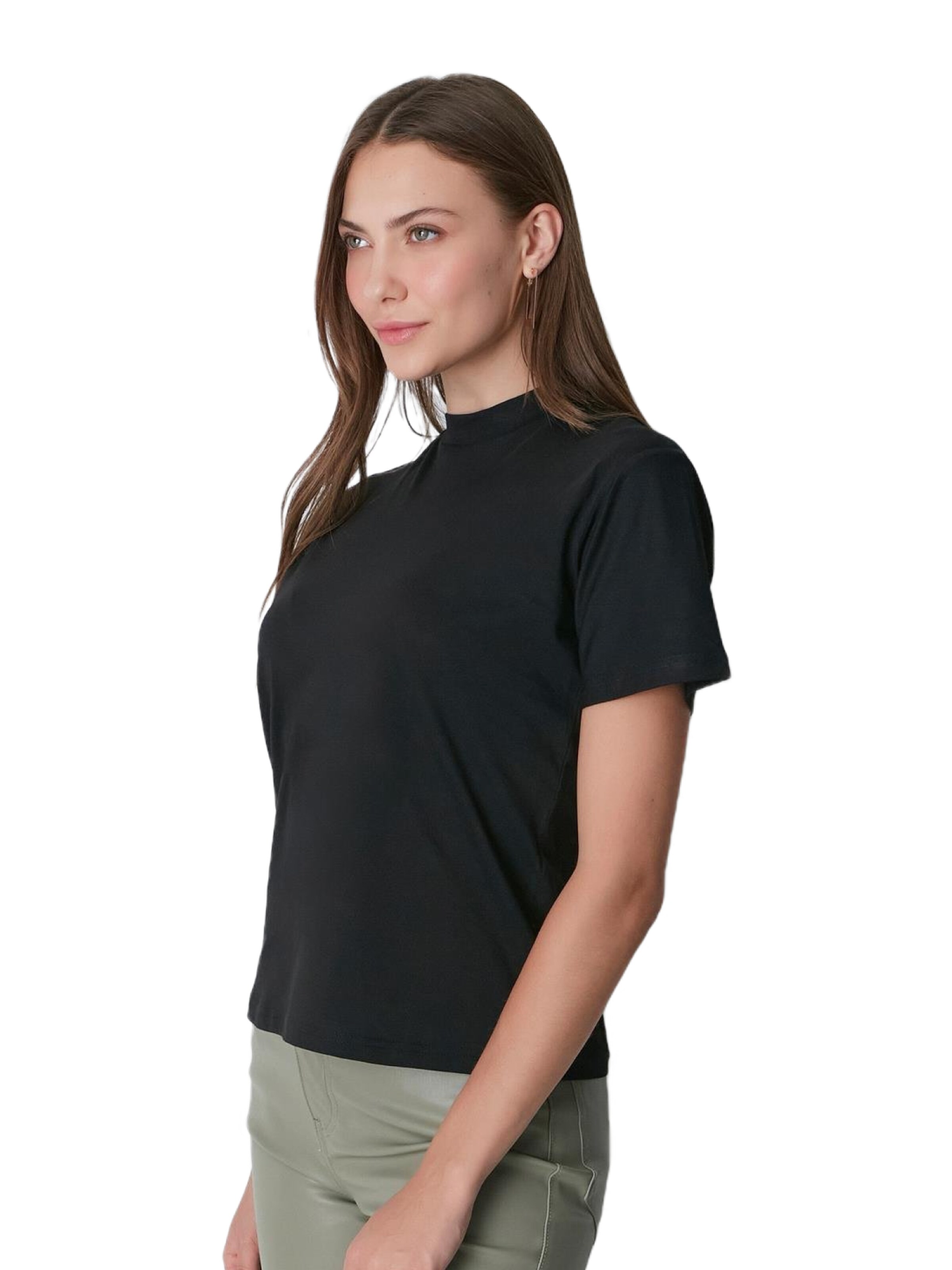 C&City T-Shirt in Schwarz